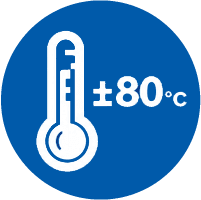 Макс. 80С топла вода